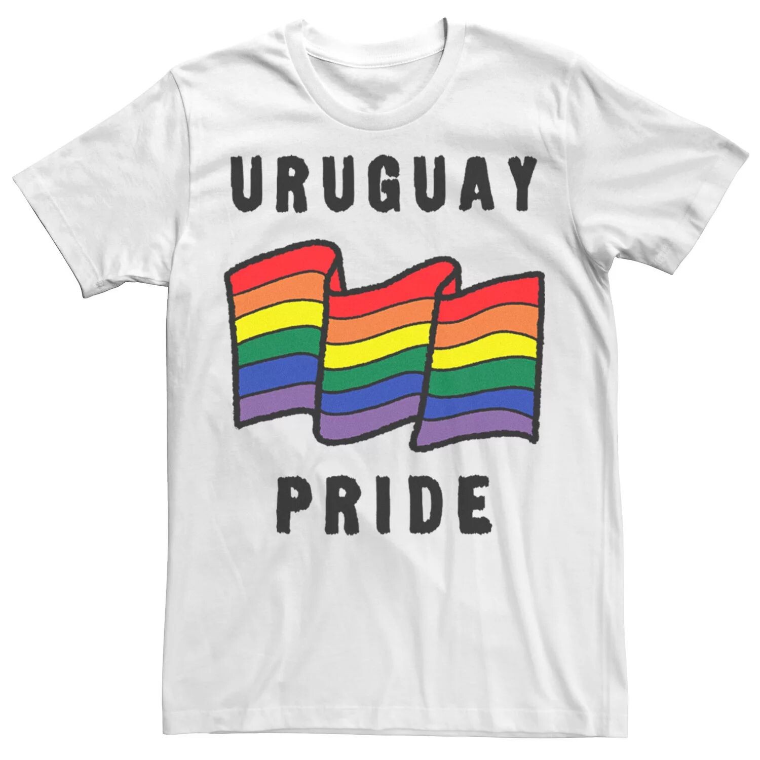 Мужская футболка с рисунком флага Gonzales Uruguay Pride Licensed Character
Мужская футболка с рисунком флага Gonzales Uruguay Pride Licensed Character