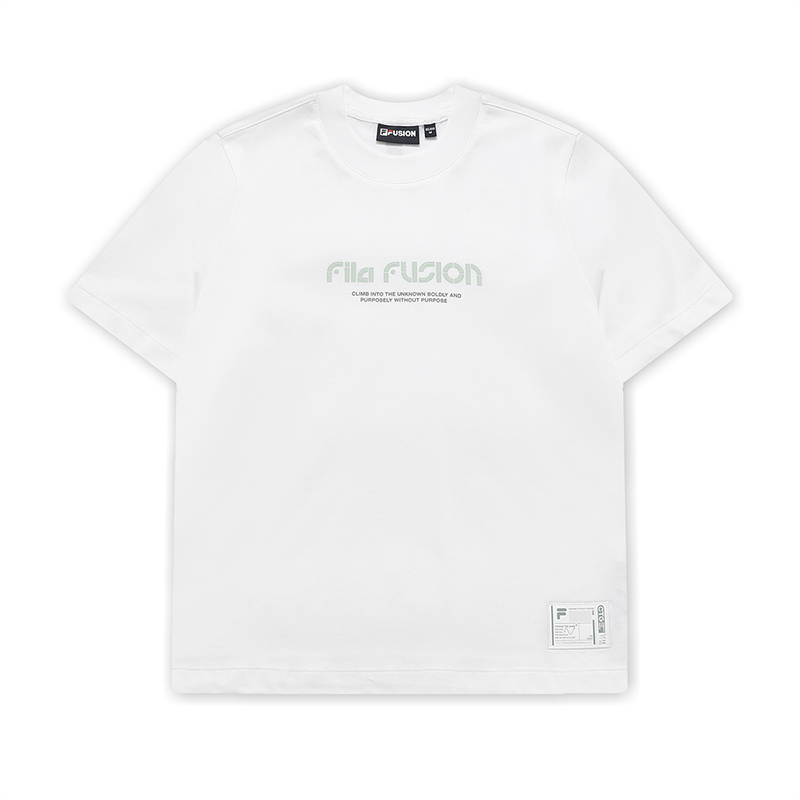 Футболка женская белая FILA FUSION 
Футболка женская белая FILA FUSION