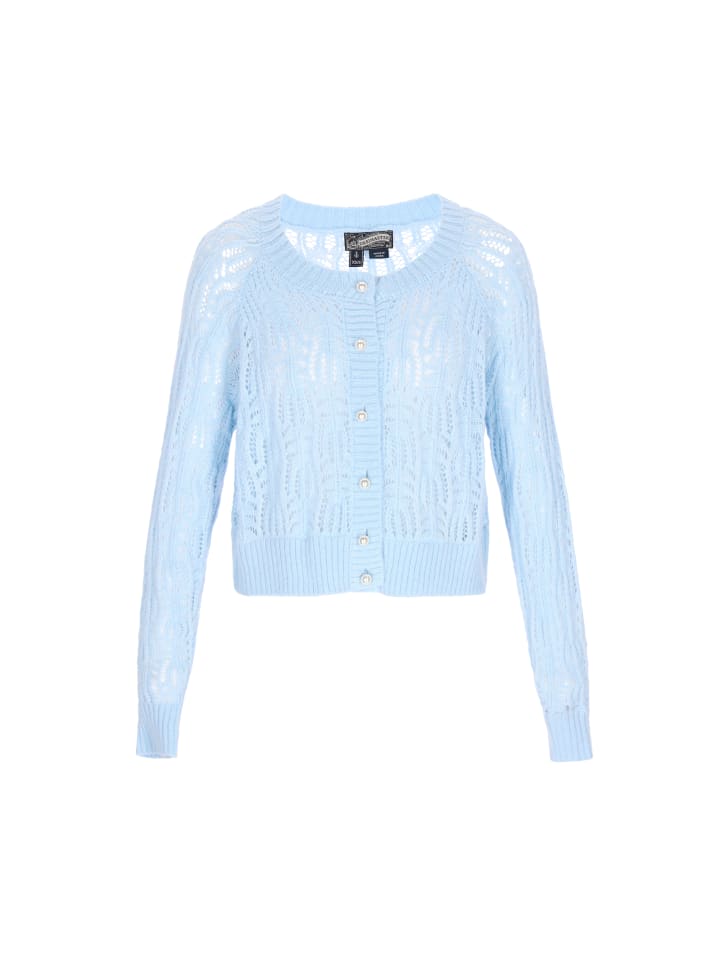 DreiMaster Женский кардиган светло-голубого цвета
DreiMaster Женский кардиган светло-голубого цвета