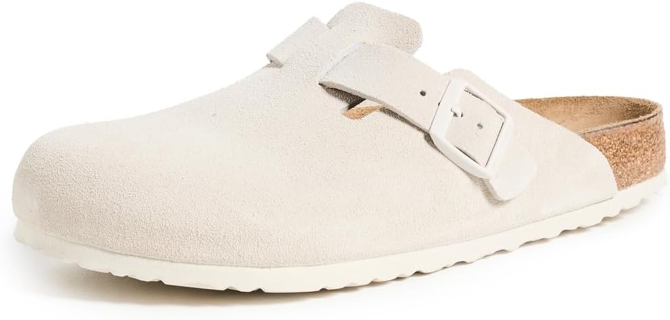 Мужские сабо Birkenstock Boston с мягкой стелькой, белый
Мужские сабо Birkenstock Boston с мягкой стелькой, белый