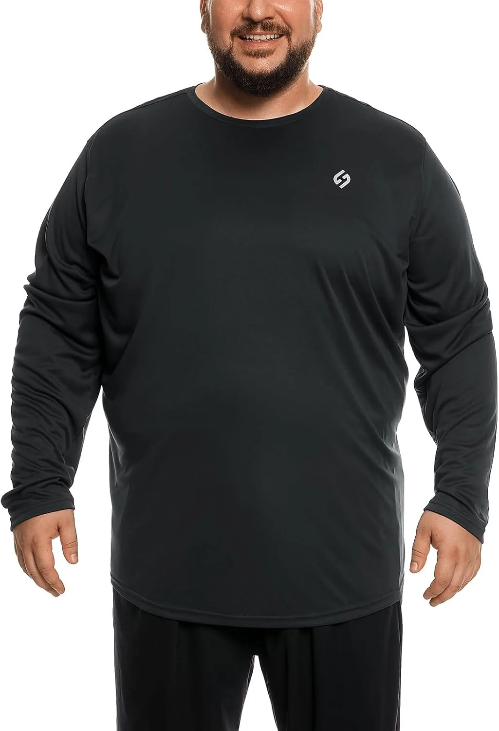 Футболка с длинным рукавом Big and Tall UPF 50+ влагоотводящая черная 2XL-6XL HOdo
Футболка с длинным рукавом Big and Tall UPF 50+ влагоотводящая черная 2XL-6XL HOdo