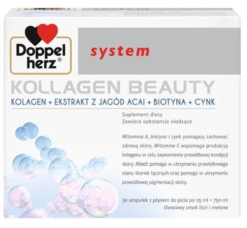 Doppelherz System Kollagen Beauty Płyn препарат, улучшающий состояние кожи, 30 шт.
Doppelherz System Kollagen Beauty Płyn препарат, улучшающий состояние кожи, 30 шт.