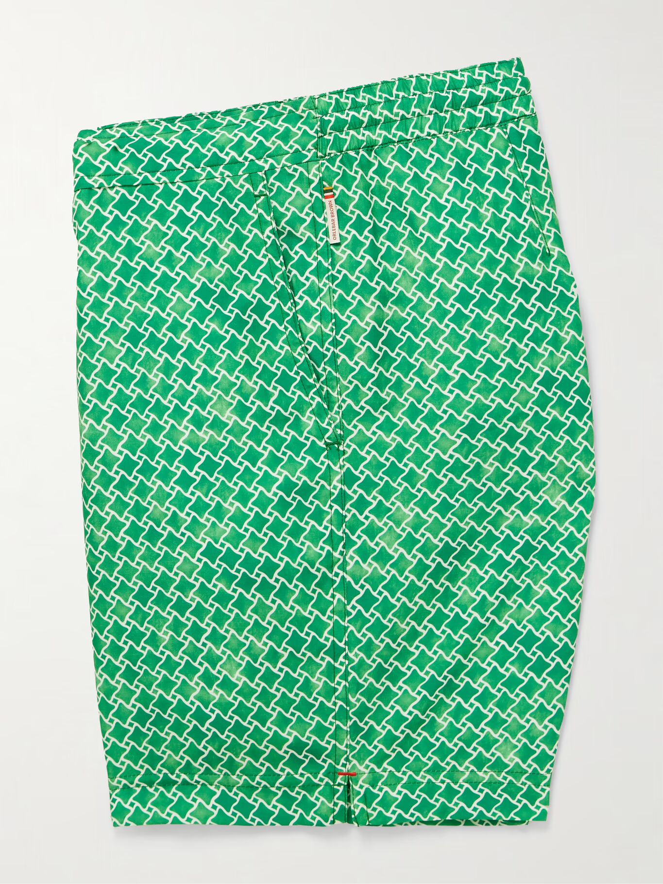 Стандартные облегающие шорты для плавания прямого покроя средней длины с принтом ORLEBAR BROWN, зеленый
Стандартные облегающие шорты для плавания прямого покроя средней длины с принтом ORLEBAR BROWN, зеленый