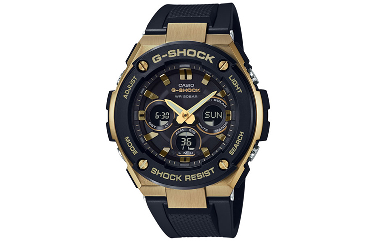 CASIO Часы Men G-STEEL Series Black Watch GST-S300G-1A9, Gold Black Watch Dial
CASIO Часы Men G-STEEL Series Black Watch GST-S300G-1A9, Gold Black Watch Dial