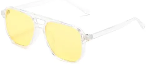 Ретро-солнцезащитные очки с двойной перемычкой для женщин, модные сине-оранжевые градиентные, защита от УФ-излучения UV400, прозрачно-желтые, одни MTZJH, One Color
Ретро-солнцезащитные очки с двойной перемычкой для женщин, модные сине-оранжевые градиентные, защита от УФ-излучения UV400, прозрачно-желтые, одни MTZJH, One Color