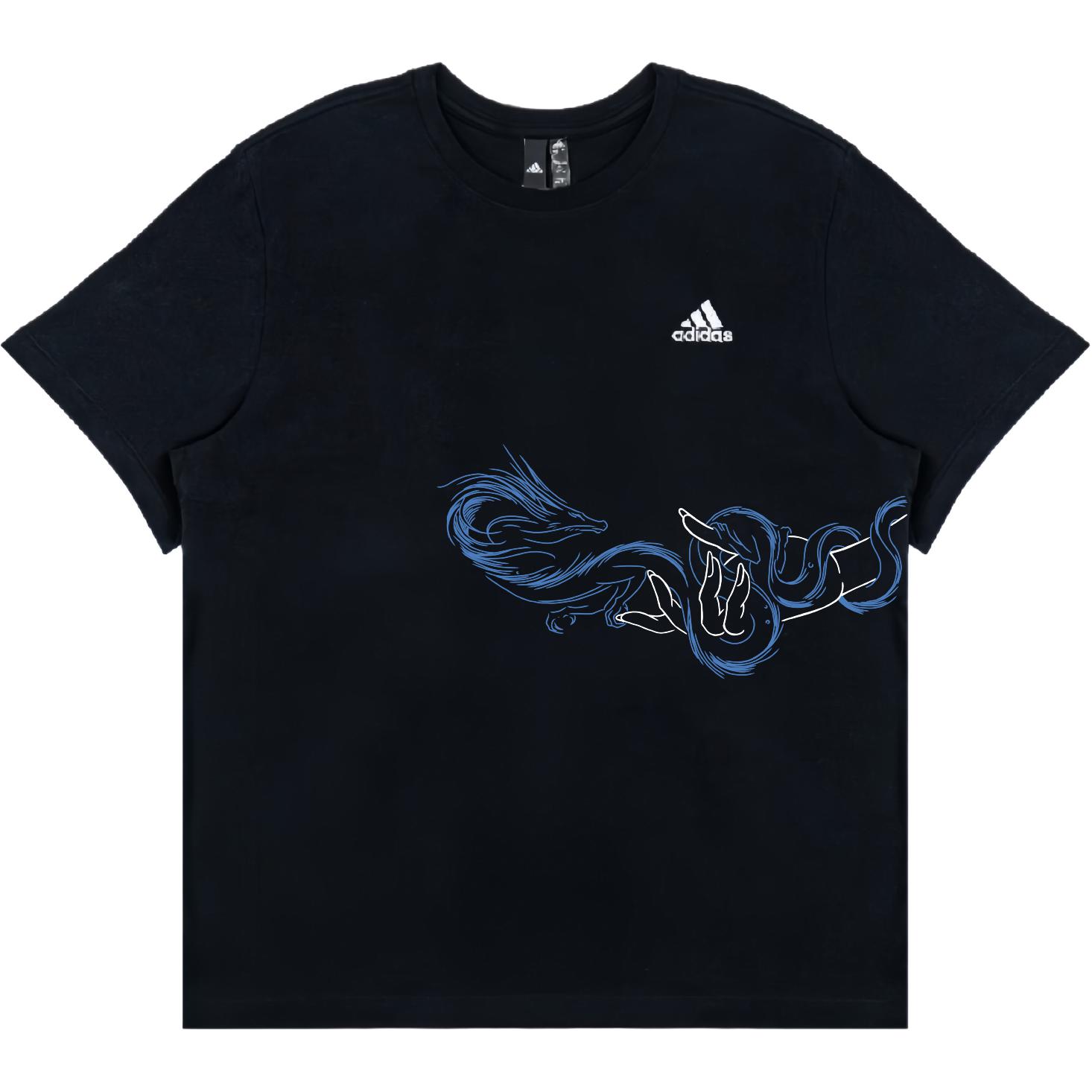 Футболка Unisex с 3 полосками Adidas, черный
Футболка Unisex с 3 полосками Adidas, черный