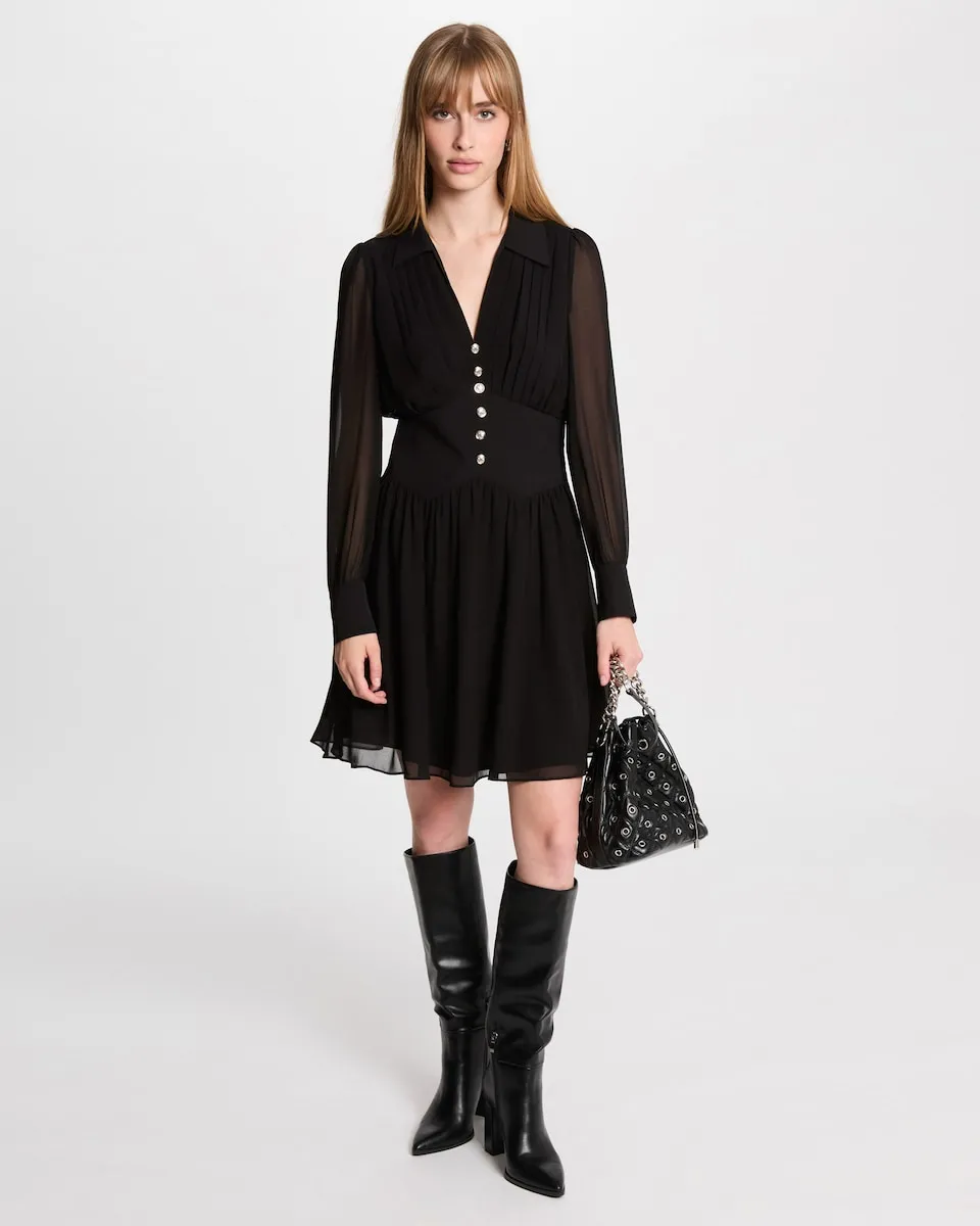 Короткое платье-футляр Morgan, черный
Короткое платье-футляр Morgan, черный