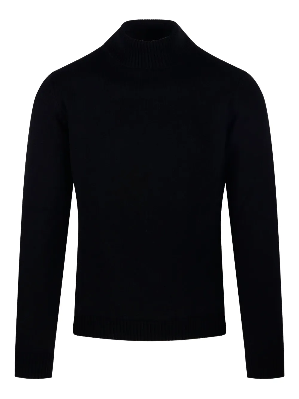 Шерстяной свитер с высоким воротником Roberto Collina, черный
Шерстяной свитер с высоким воротником Roberto Collina, черный