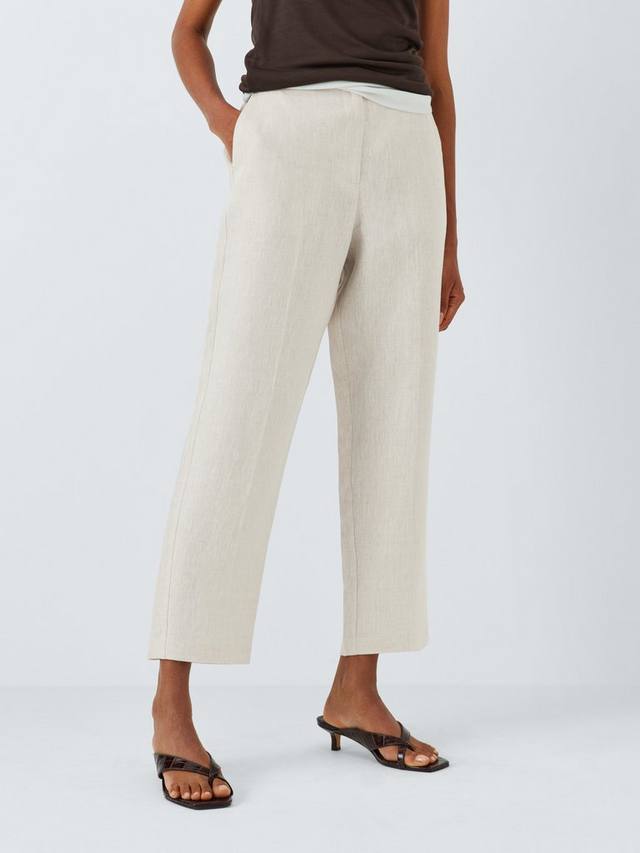 Зауженные льняные брюки John Lewis, цвет Natural
Зауженные льняные брюки John Lewis, цвет Natural