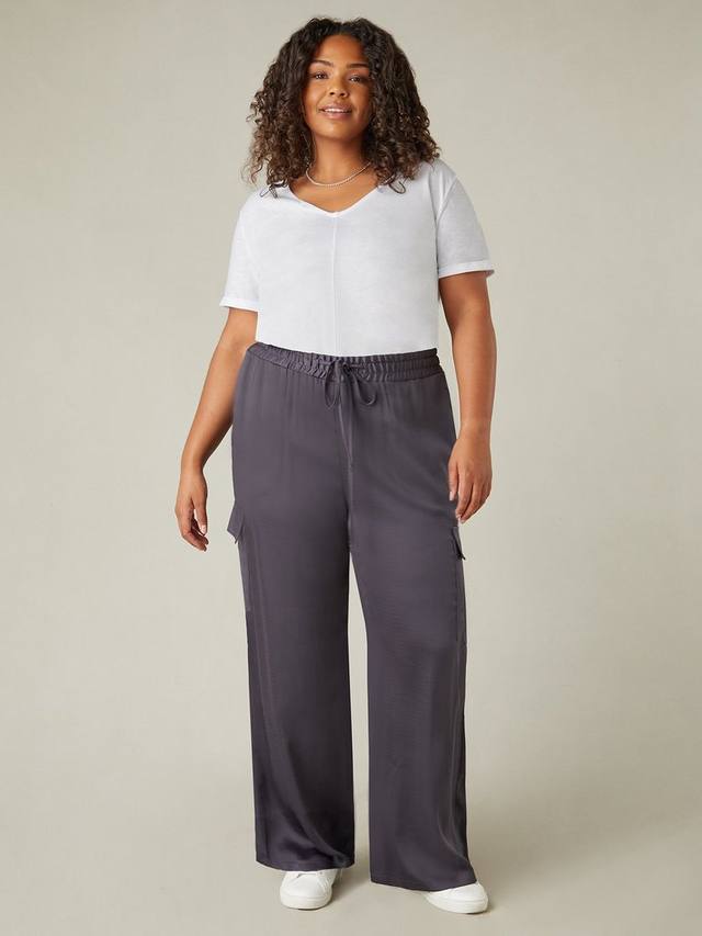 Брюки карго из сатина Curve Live Unlimited, Grey
Брюки карго из сатина Curve Live Unlimited, Grey