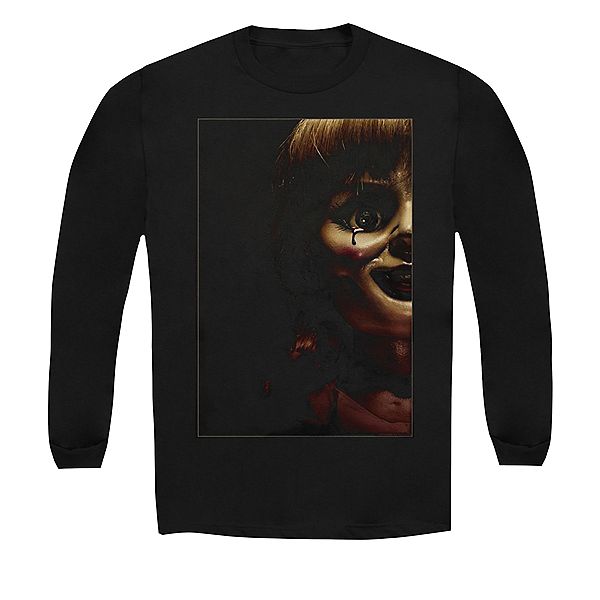 Футболка с длинным рукавом Annabelle doll tear Licensed Character
Футболка с длинным рукавом Annabelle doll tear Licensed Character