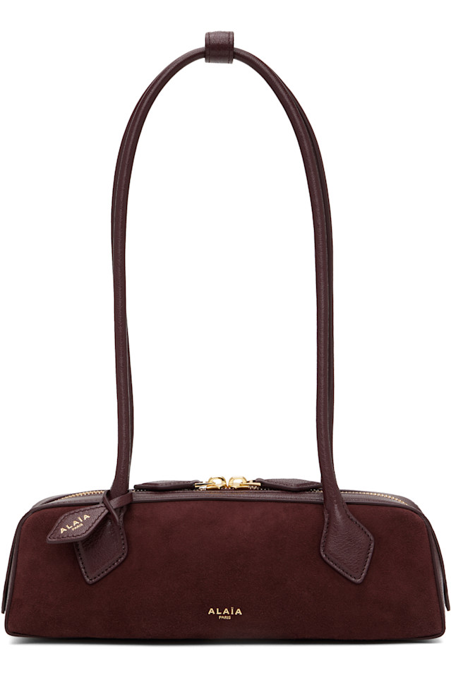 "Такса" маленькая сумка из двух материалов Alaïa, красный
"Такса" маленькая сумка из двух материалов Alaïa, красный