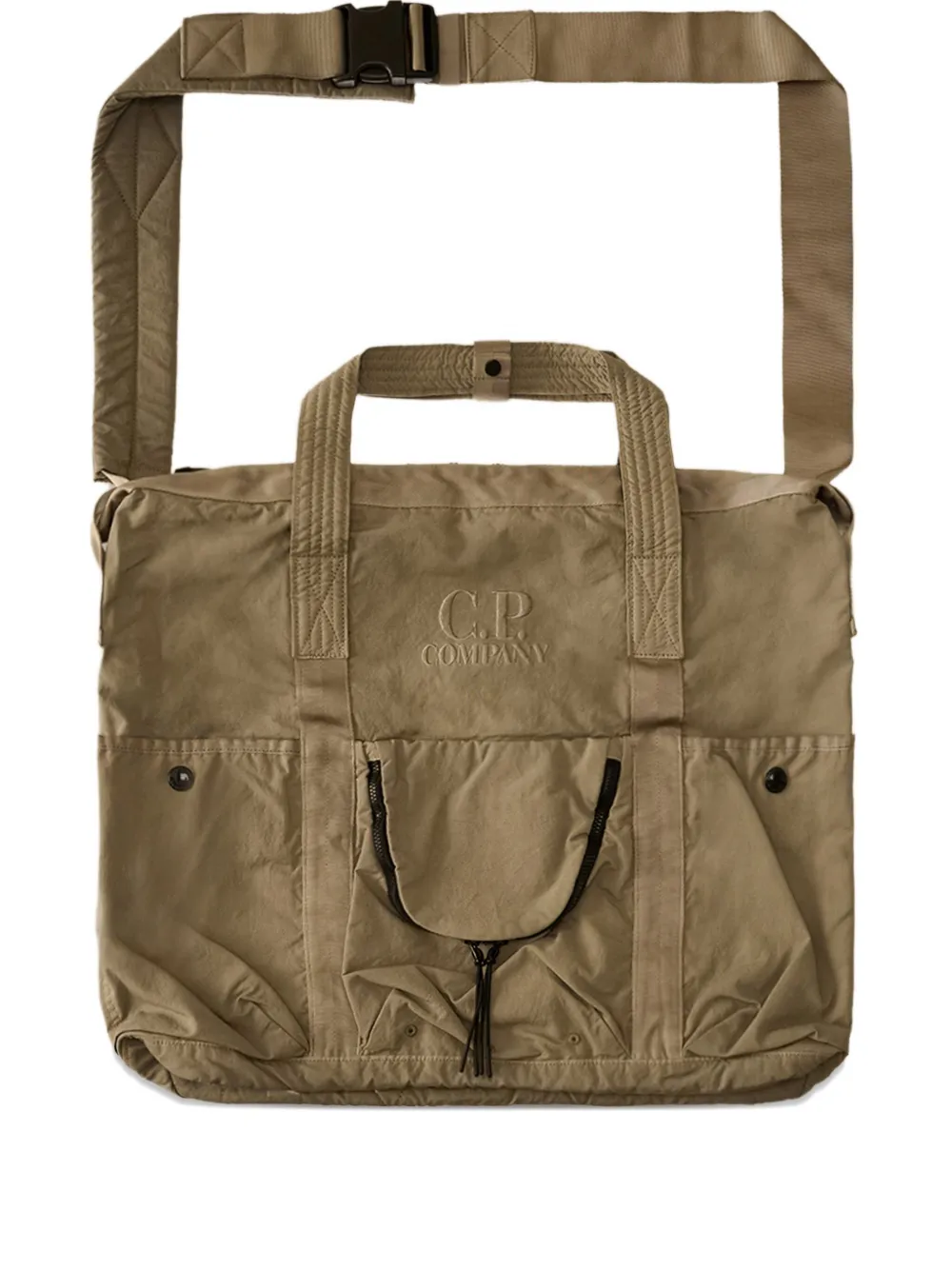 Сумка-тоут с вышитым логотипом C.P. Company, нейтральный
Сумка-тоут с вышитым логотипом C.P. Company, нейтральный