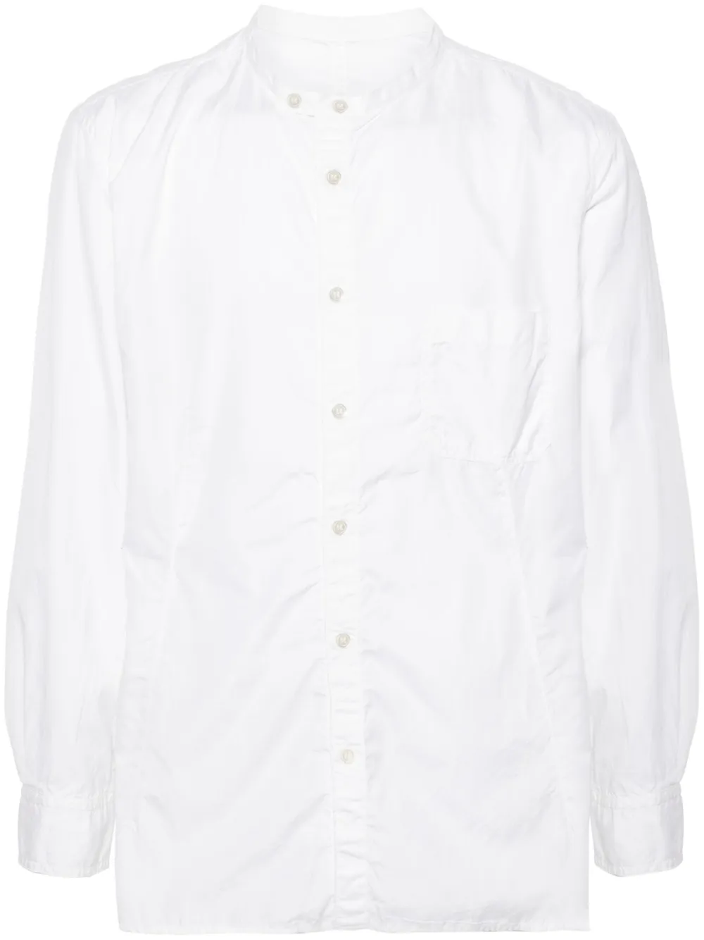 Однотонная рубашка Yohji Yamamoto, белый
Однотонная рубашка Yohji Yamamoto, белый