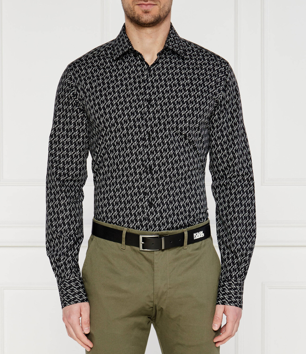 Рубашка Karl Lagerfeld Modern fit, черный
Рубашка Karl Lagerfeld Modern fit, черный