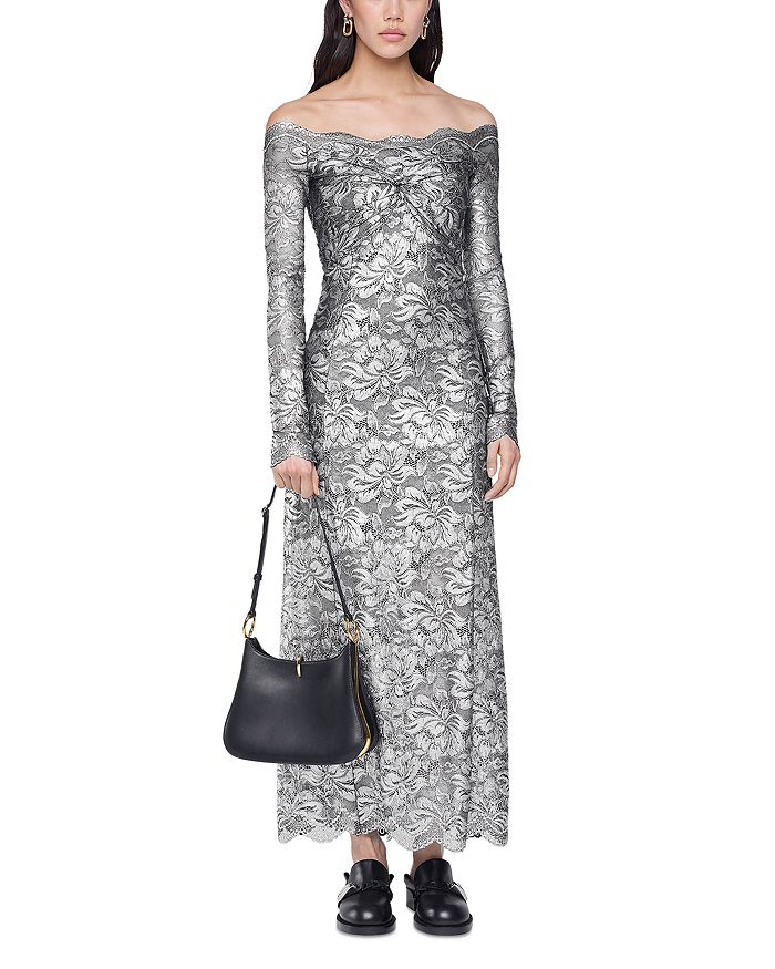 Длинное платье-халат Rabanne, серебряный
Длинное платье-халат Rabanne, серебряный