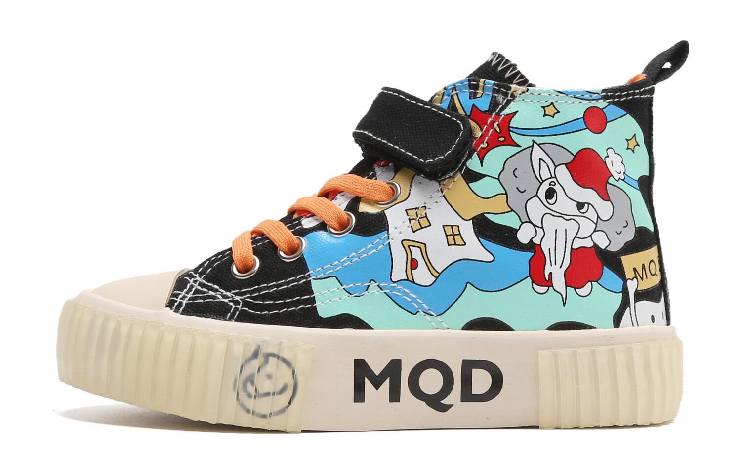Детская парусиновая обувь Детская высокая Mqd, черный
Детская парусиновая обувь Детская высокая Mqd, черный