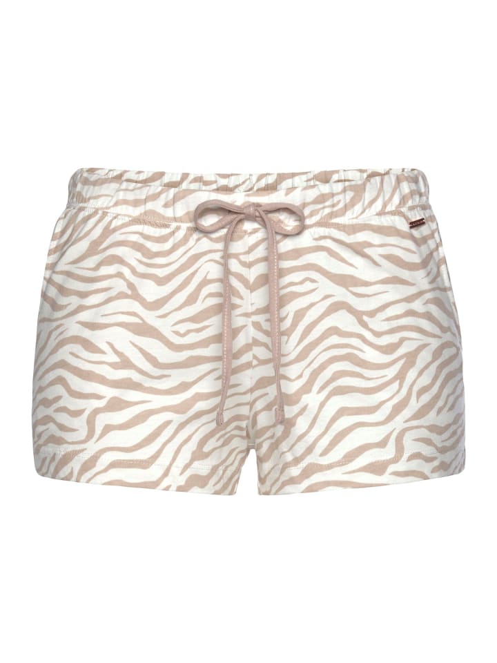 Шорты для сна цвета экрю-нуга LASCANA
Шорты для сна цвета экрю-нуга LASCANA