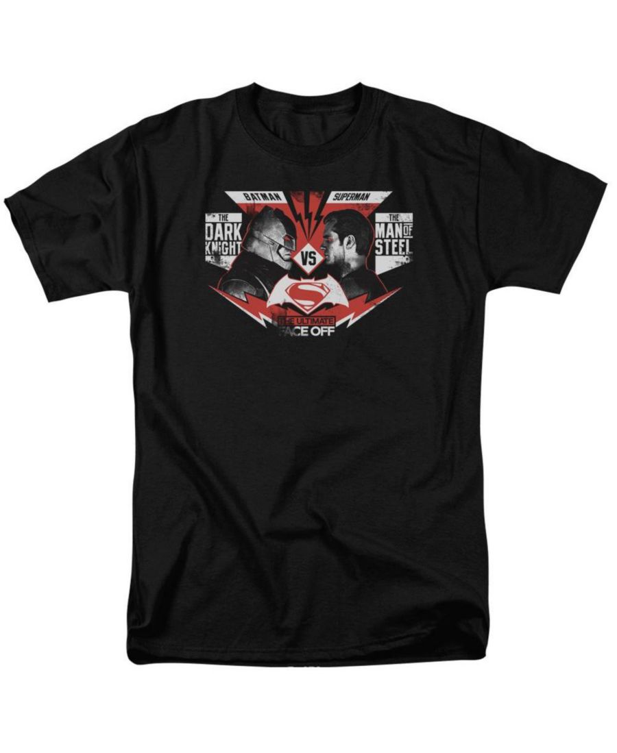 Мужская футболка с коротким рукавом Ultimate Face Off для взрослых Batman V Superman, Black, Черный, Мужская футболка с коротким рукавом Ultimate Face Off для взрослых Batman V Superman, Black
Мужская футболка с коротким рукавом Ultimate Face Off для взрослых Batman V Superman, Black, Черный, Мужская футболка с коротким рукавом Ultimate Face Off для взрослых Batman V Superman, Black