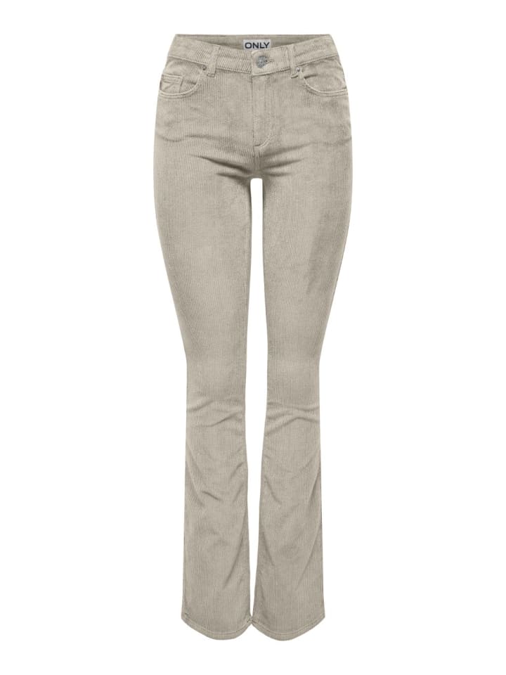 ONLY Тканевые брюки / чиносы ONLMARY-GLOBAL MID CORD FLARED, расклешенные, серого цвета
ONLY Тканевые брюки / чиносы ONLMARY-GLOBAL MID CORD FLARED, расклешенные, серого цвета