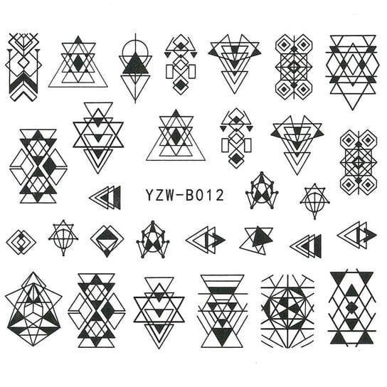 Наклейки для ногтей с водой YZW-B012, AllePaznokcie
Наклейки для ногтей с водой YZW-B012, AllePaznokcie