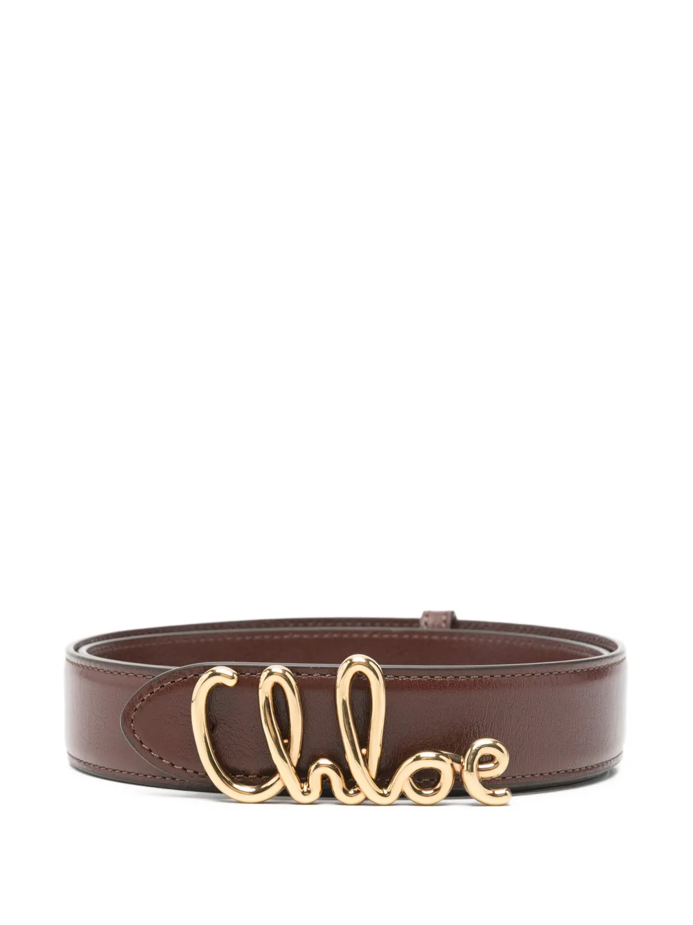 Ремень с логотипом Chloé, коричневый
Ремень с логотипом Chloé, коричневый
