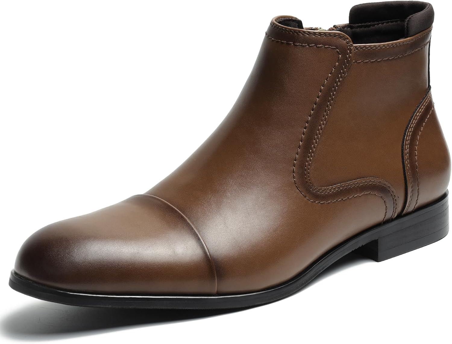 Мужские ботинки Челси с молнией, повседневные кожаные мужские ботинки Челси на щиколотку Cestfini, коричневый
Мужские ботинки Челси с молнией, повседневные кожаные мужские ботинки Челси на щиколотку Cestfini, коричневый