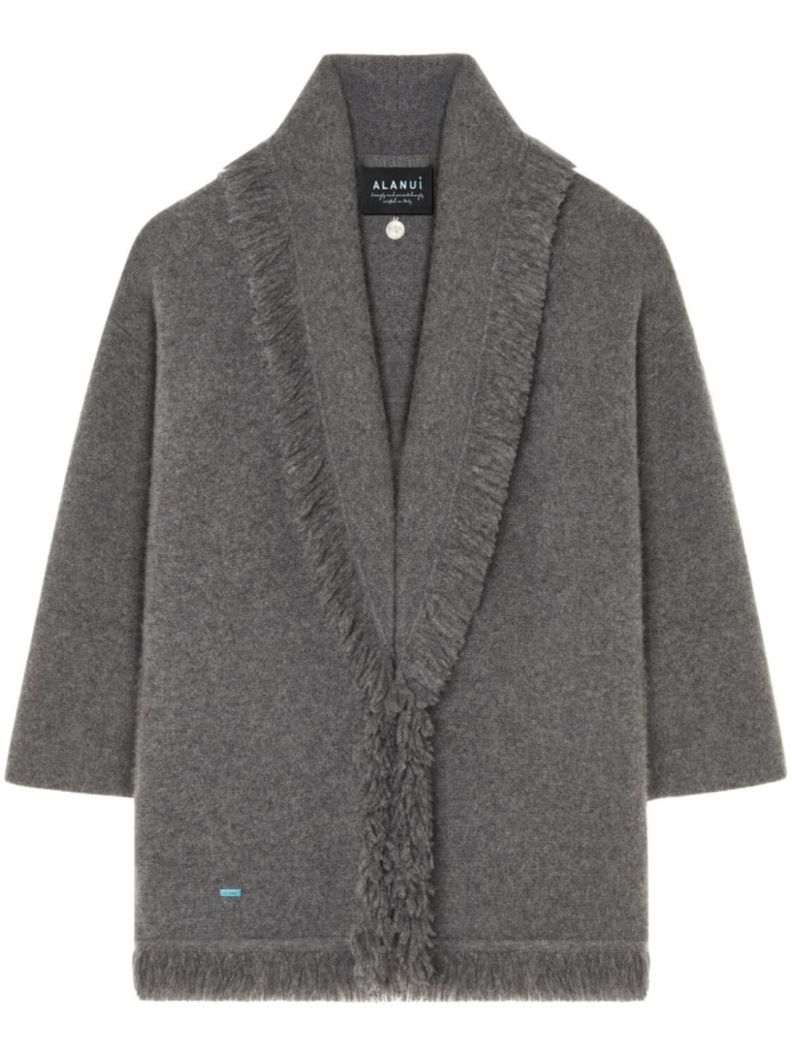 Alanui кардиган с бахромой, серый
Alanui кардиган с бахромой, серый