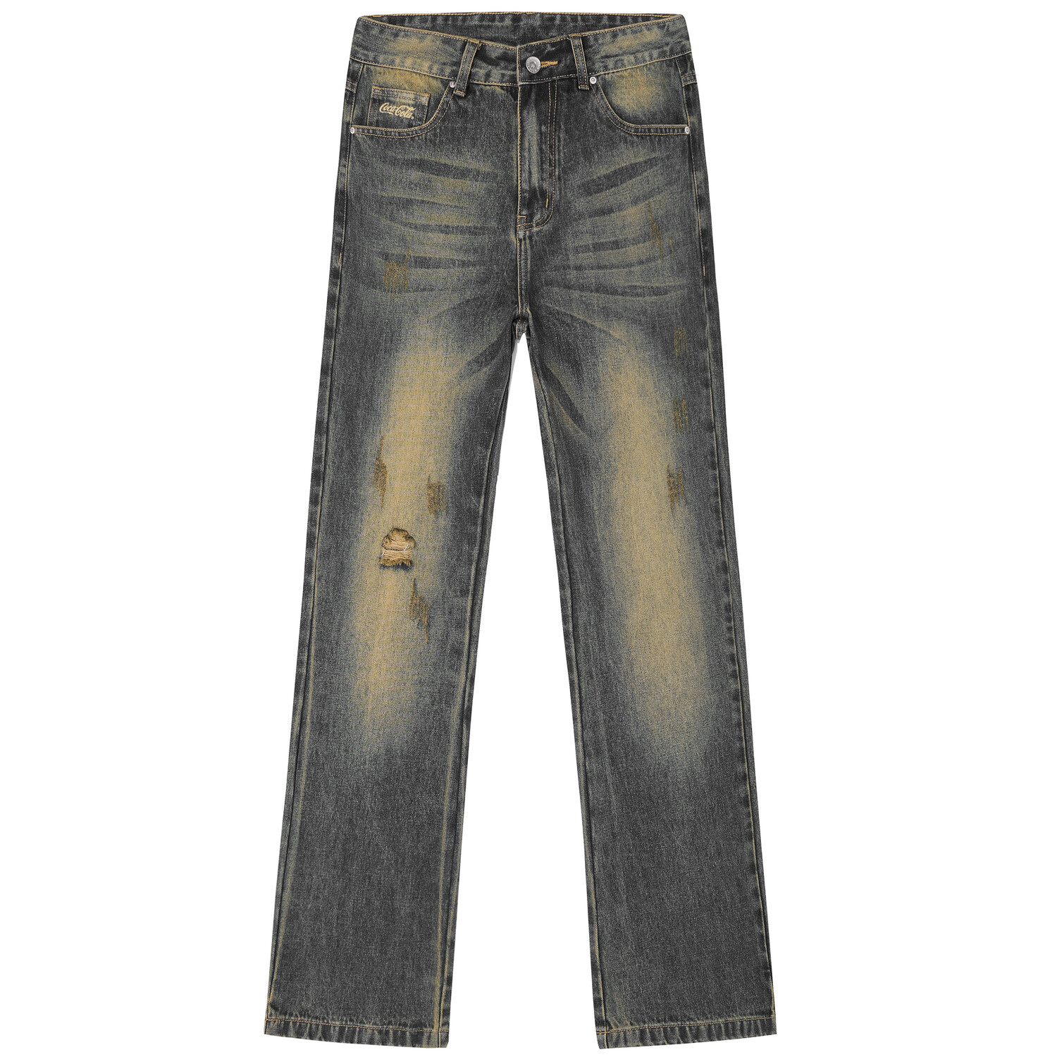 Джинсы унисекс Coca-Cola, черный
Джинсы унисекс Coca-Cola, черный