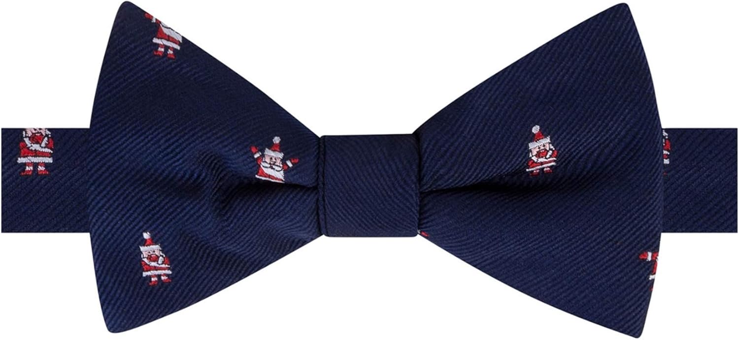 Мужской галстук-бабочка Tommy Hilfiger Santa, завязанный вручную, 411
Мужской галстук-бабочка Tommy Hilfiger Santa, завязанный вручную, 411