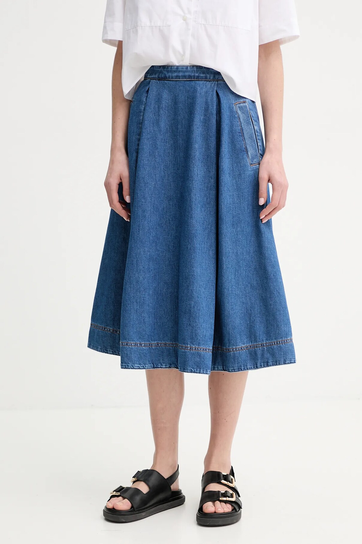 Юбка из денима Weekend Max Mara, синий
Юбка из денима Weekend Max Mara, синий