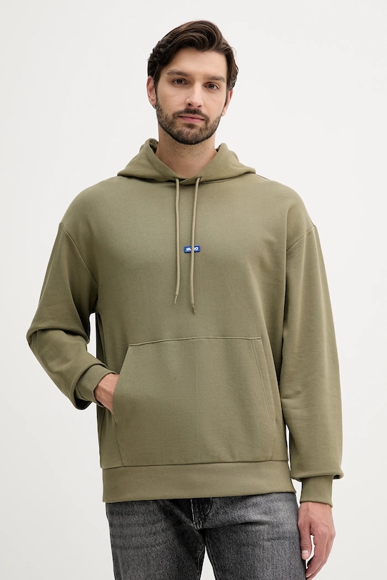 Хлопковая толстовка Hugo Blue, зеленый
Хлопковая толстовка Hugo Blue, зеленый