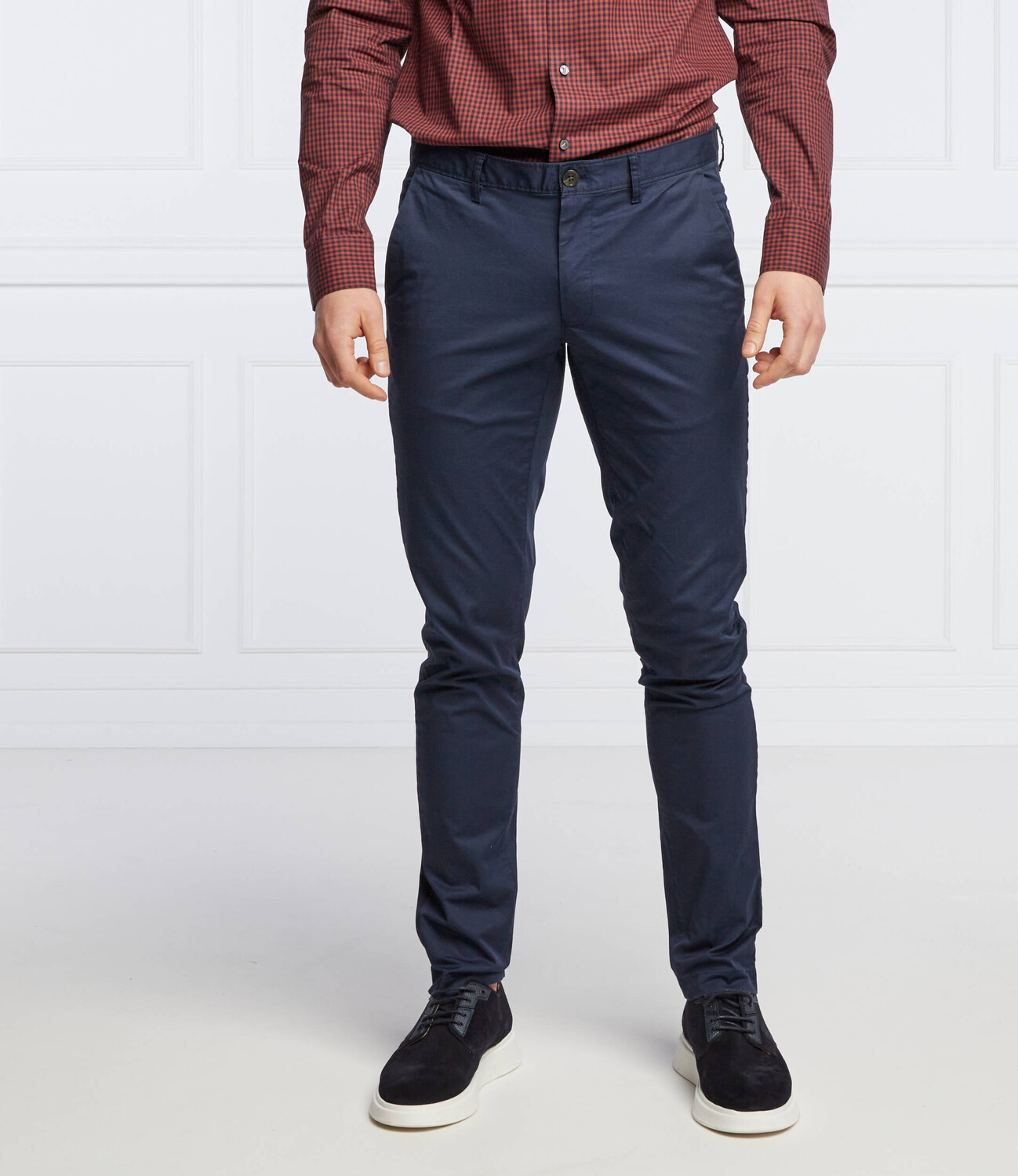 Брюки Michael Kors chino skinny fit, темно-синий
Брюки Michael Kors chino skinny fit, темно-синий
