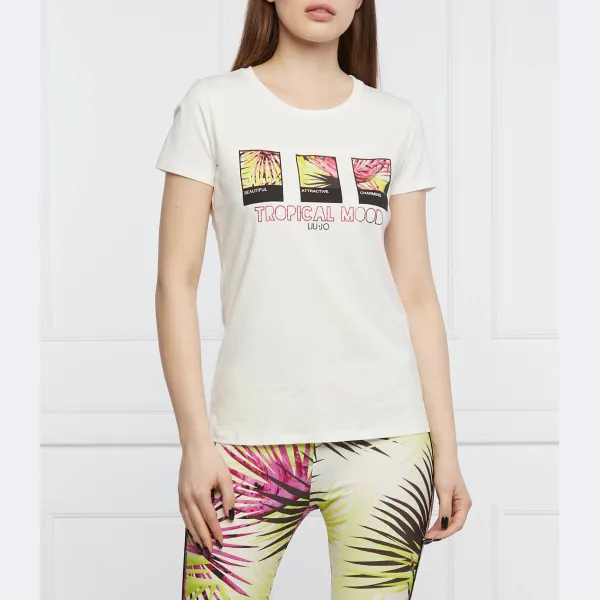 Футболка стандартного кроя Liu Jo, белый
Футболка стандартного кроя Liu Jo, белый