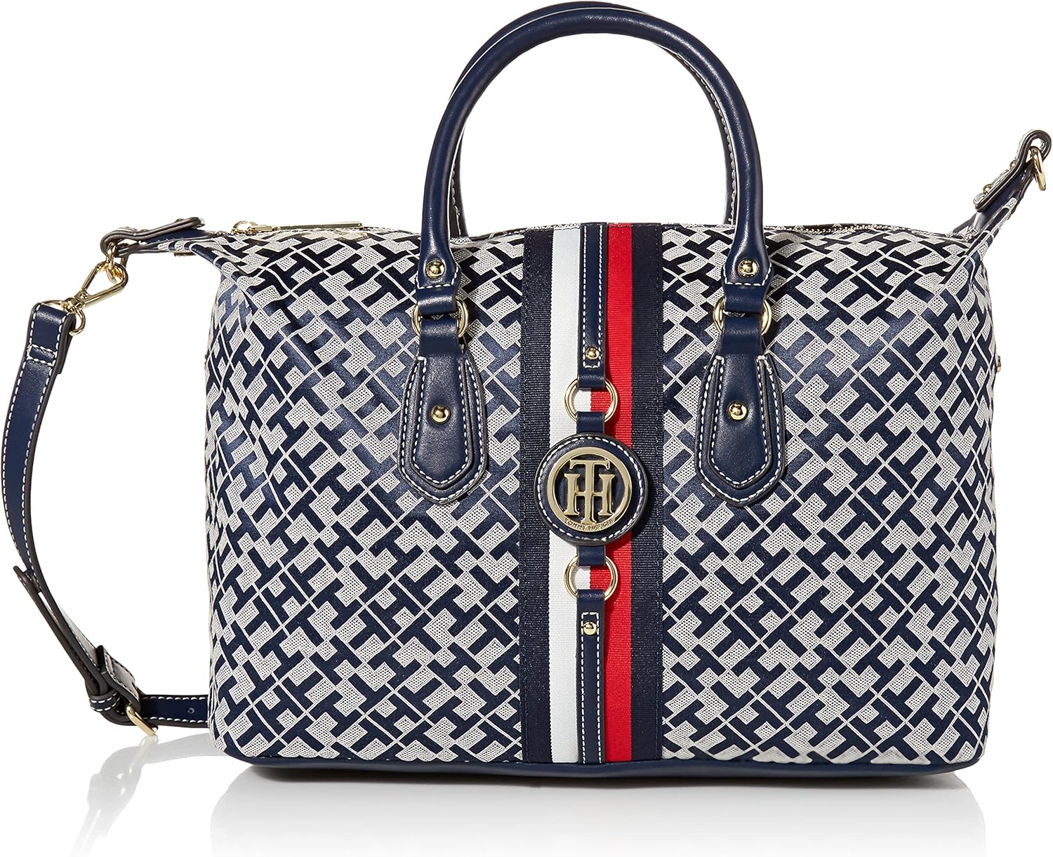 Женская сумка-сэтчел Tommy Hilfiger Jaden, Hilfiger Navy/White
Женская сумка-сэтчел Tommy Hilfiger Jaden, Hilfiger Navy/White