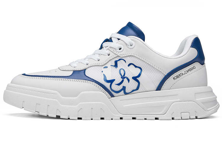 Roberta Di Camerino Низкие кроссовки для скейтбординга мужские, белые, синие
Roberta Di Camerino Низкие кроссовки для скейтбординга мужские, белые, синие