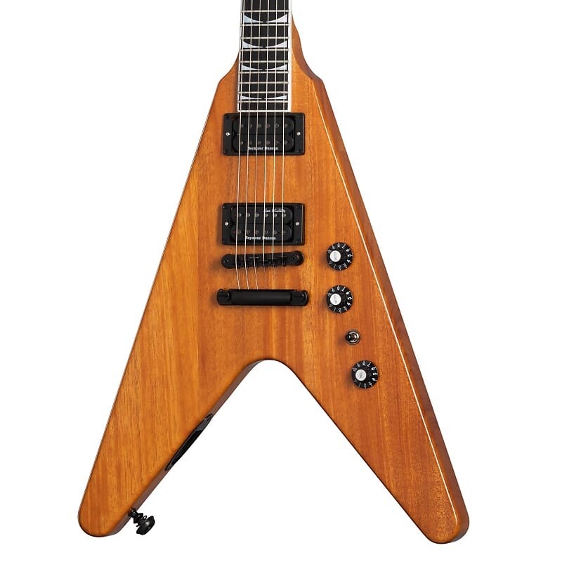Электрогитара Gibson Dave Mustaine Megadeth Signature Flying V EXP Guitar - Antique Natural 
Электрогитара Gibson Dave Mustaine Megadeth Signature Flying V EXP Guitar - Antique Natural