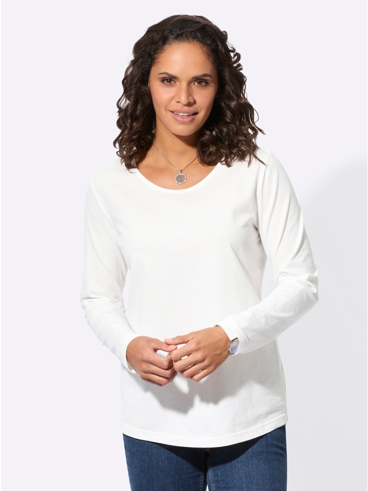 Рубашка с длинными рукавами цвета экрю WITT WEIDEN
Рубашка с длинными рукавами цвета экрю WITT WEIDEN