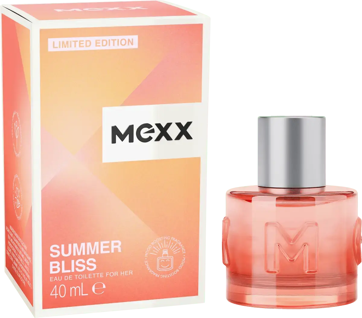 Туалетная вода Summer Bliss Woman 40 мл Mexx
Туалетная вода Summer Bliss Woman 40 мл Mexx