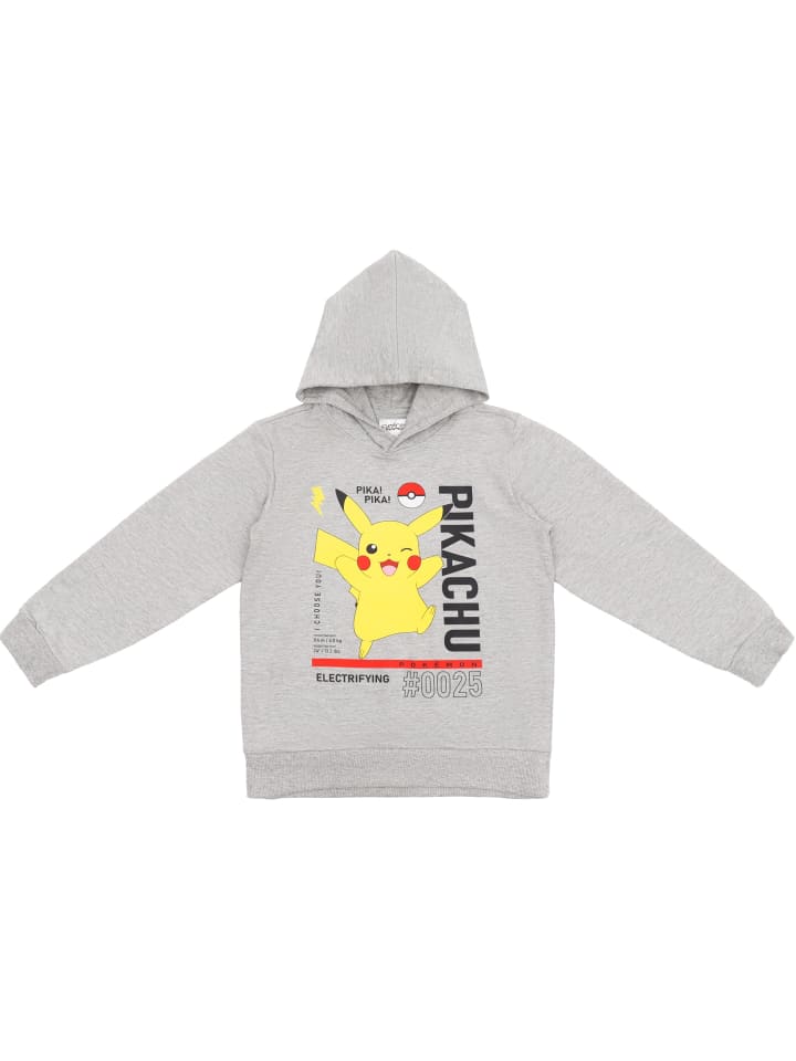 Толстовка с капюшоном Pokemon серого цвета Pokémon
Толстовка с капюшоном Pokemon серого цвета Pokémon