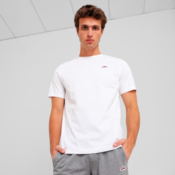 Мужская футболка Puma Wardrobe Essentials Suede, белый
Мужская футболка Puma Wardrobe Essentials Suede, белый