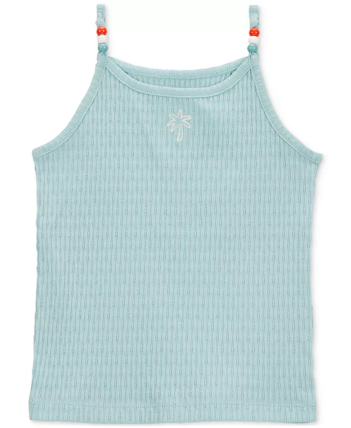 Детская майка с цветочным узором для девочек Carter's, синий
Детская майка с цветочным узором для девочек Carter's, синий