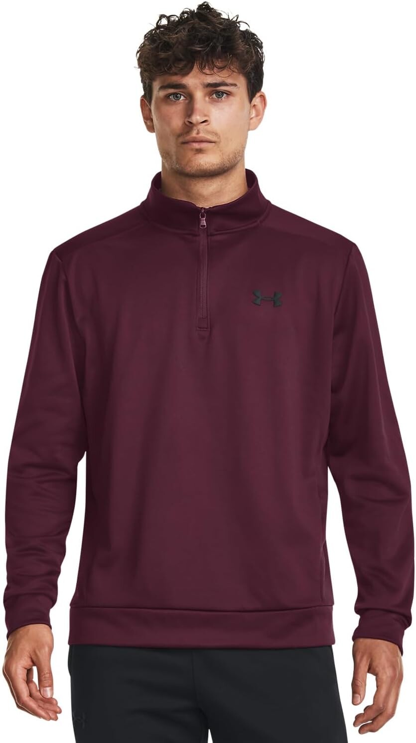 Толстовка Armour Fleece 1/4 Zip Under Armour, цвет Dark Maroon/Black
Толстовка Armour Fleece 1/4 Zip Under Armour, цвет Dark Maroon/Black