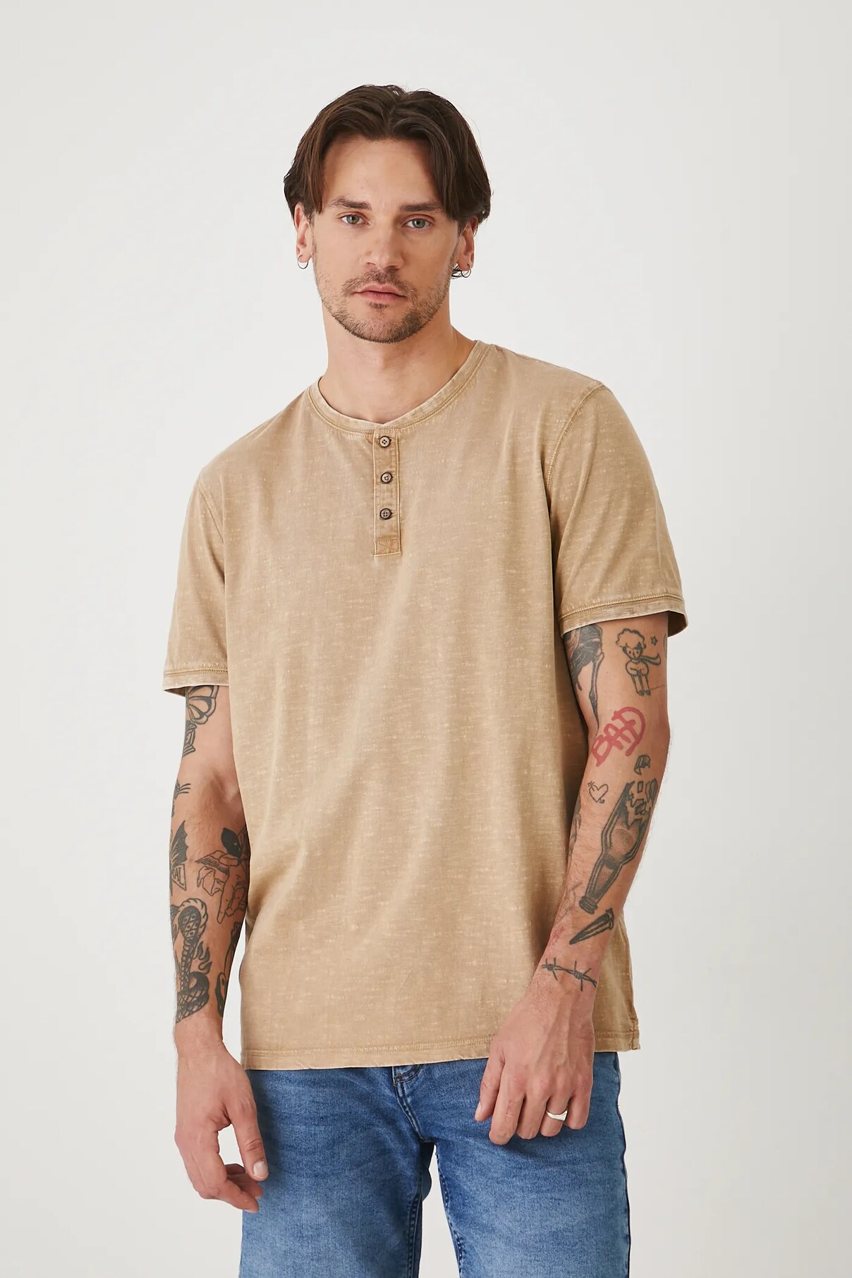 Футболка из хлопка Medicine, бежевый
Футболка из хлопка Medicine, бежевый