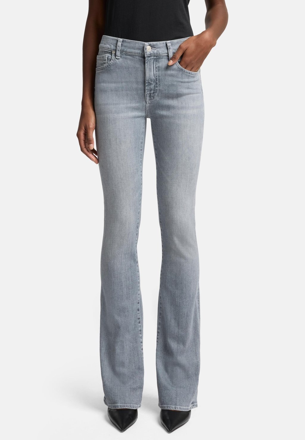 Джинсы Bootcut 7 for all mankind, серый
Джинсы Bootcut 7 for all mankind, серый