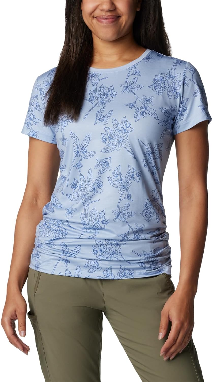 Columbia Womens Leslie Falls футболка с коротким рукавом, Whisper Tigerlines Tonal
Columbia Womens Leslie Falls футболка с коротким рукавом, Whisper Tigerlines Tonal