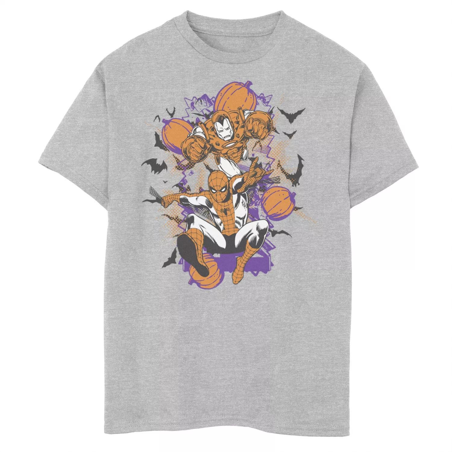 Футболка с рисунком Хэллоуина для мальчиков 8–20 лет с изображением «Железного человека и Человека-паука» Marvel Marvel
Футболка с рисунком Хэллоуина для мальчиков 8–20 лет с изображением «Железного человека и Человека-паука» Marvel Marvel