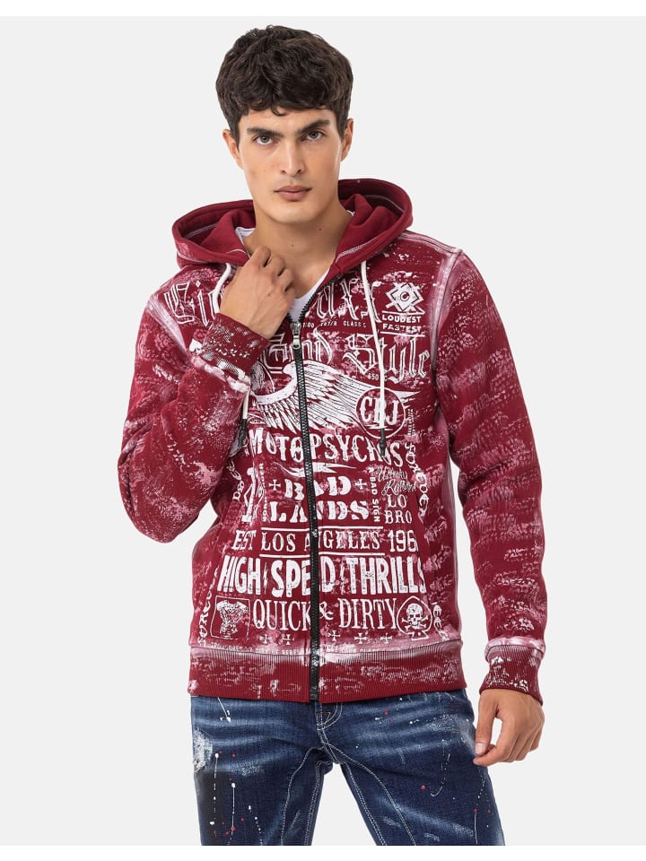 Спортивная куртка Cipo & Baxx, бордовый
Спортивная куртка Cipo & Baxx, бордовый