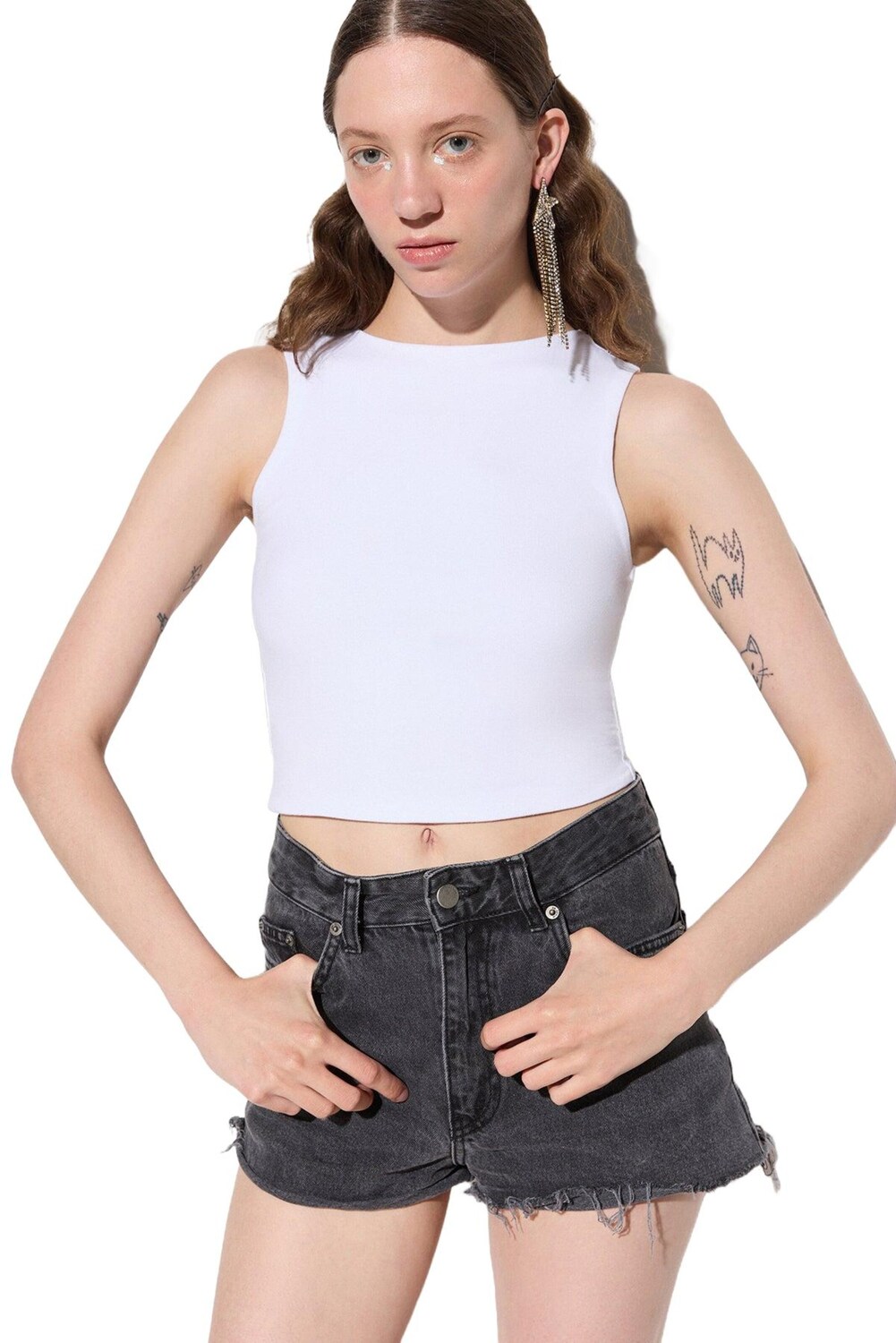 No Matter What Топ белого цвета
No Matter What Топ белого цвета