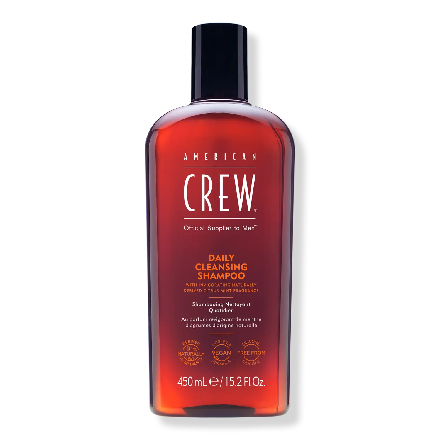 Шампунь для ежедневного очищения American Crew, 15.2 oz
Шампунь для ежедневного очищения American Crew, 15.2 oz